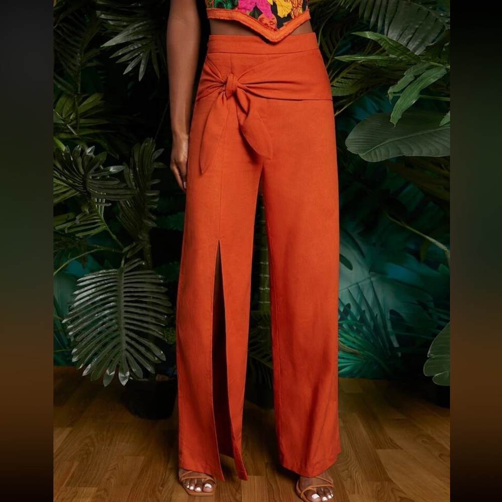 Orange Pants